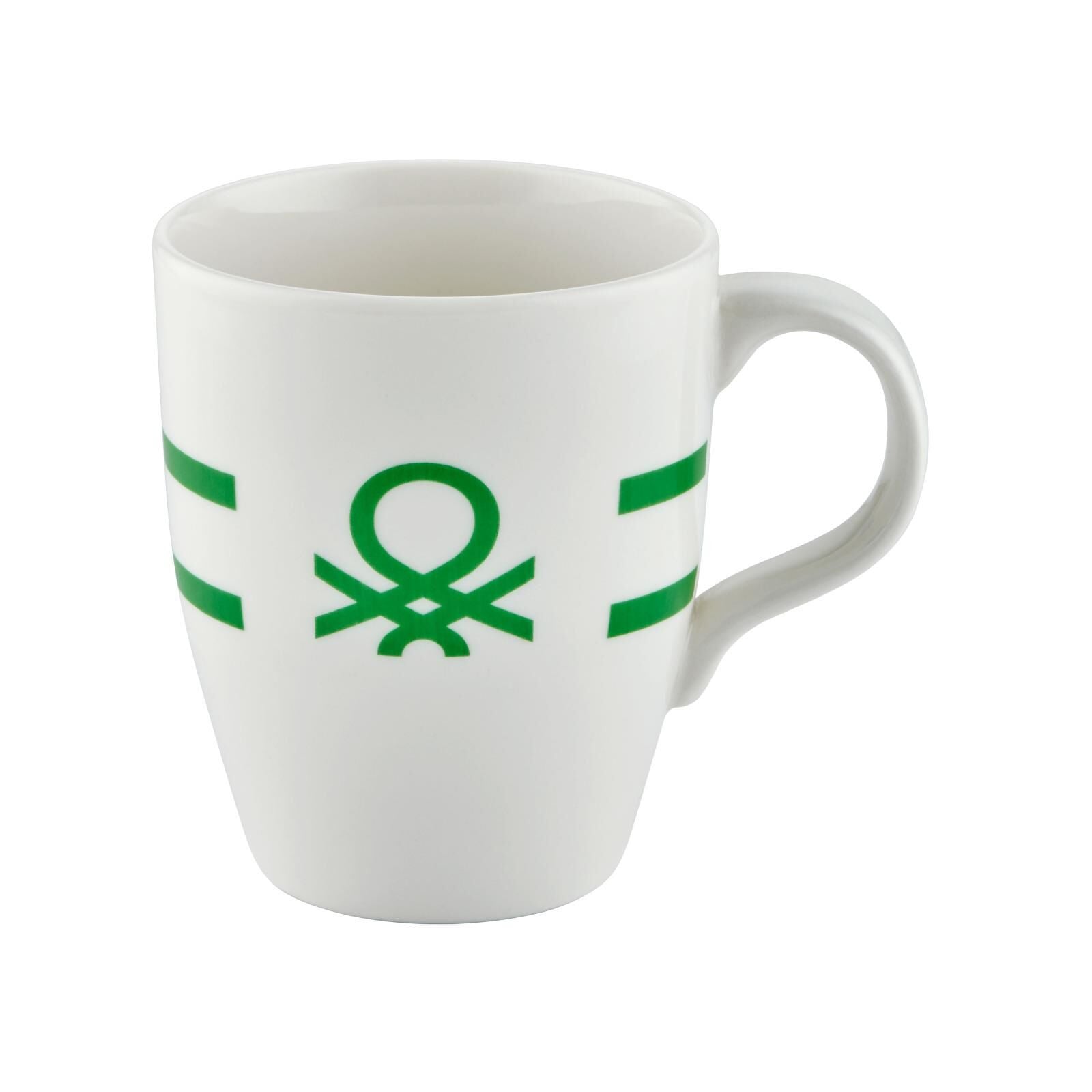 Benetton Porselen Kupa Logolu Yeşil