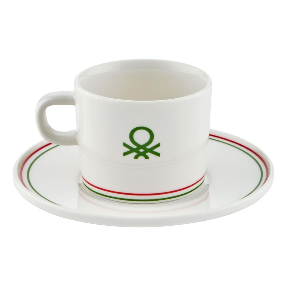 Benetton Large Coffee Cup Set of 4