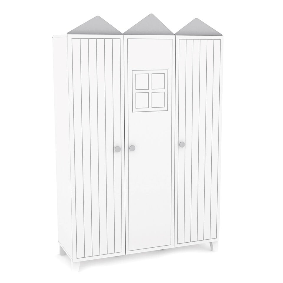 Miami 3 Kapaklı Dolap