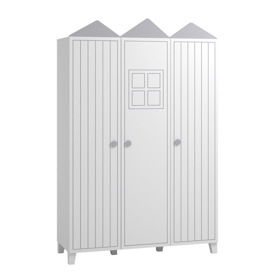 Miami 3 Kapaklı Dolap