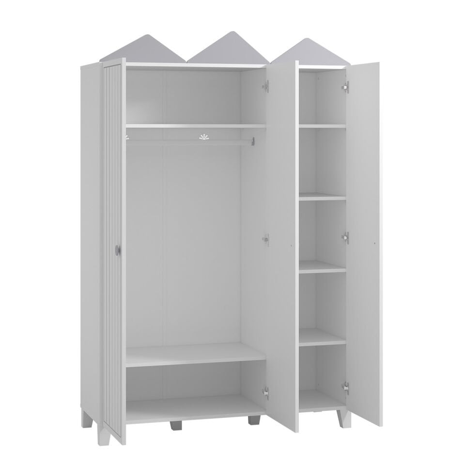 Miami 3 Kapaklı Dolap