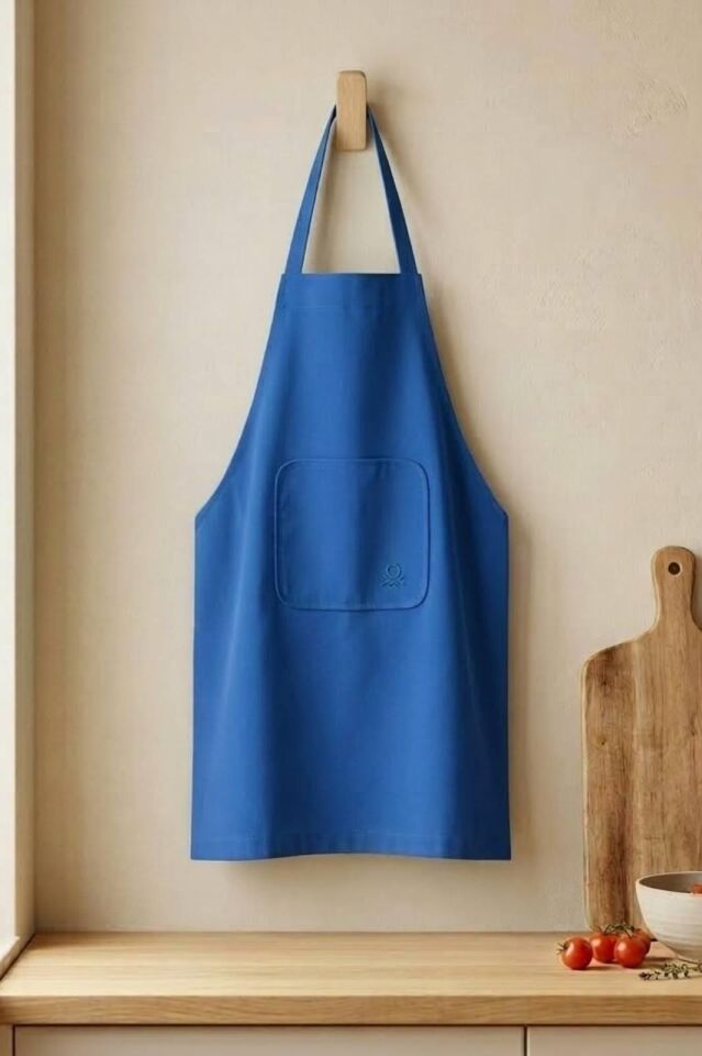Benetton Kitchen Apron Blue