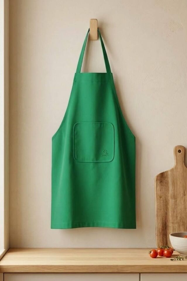 Benetton Kitchen Apron Green