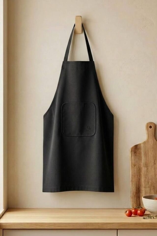 Benetton Mutfak Önlüğü Siyah