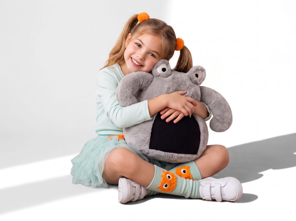 Look Canavar Yastık