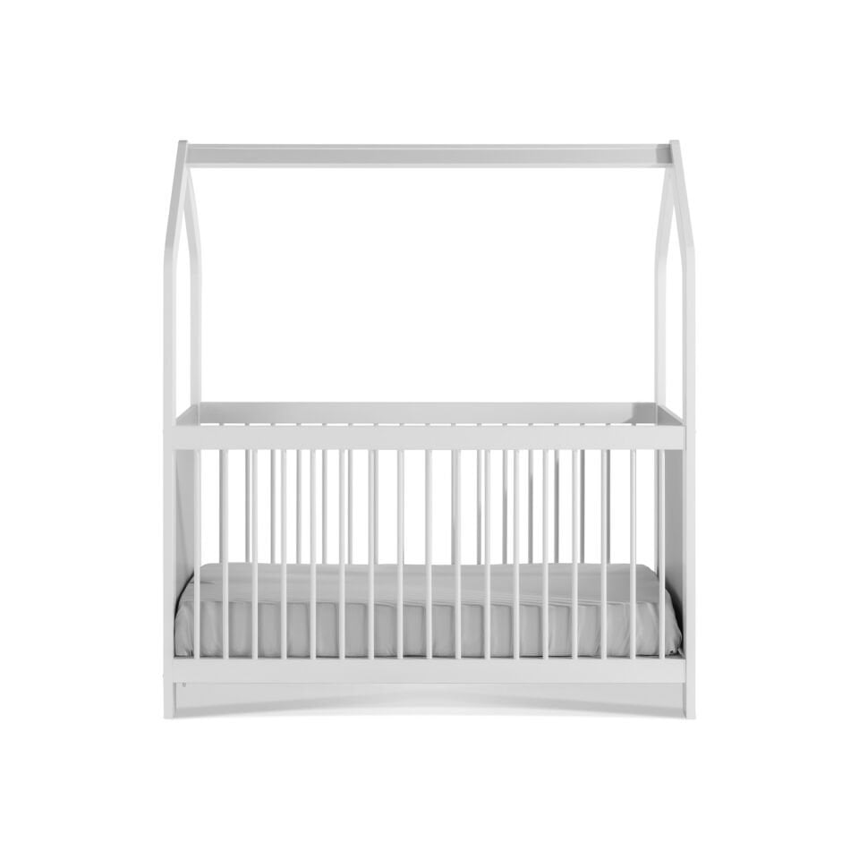 Ruka Çatılı Fonksiyonel Beşik 70x140cm