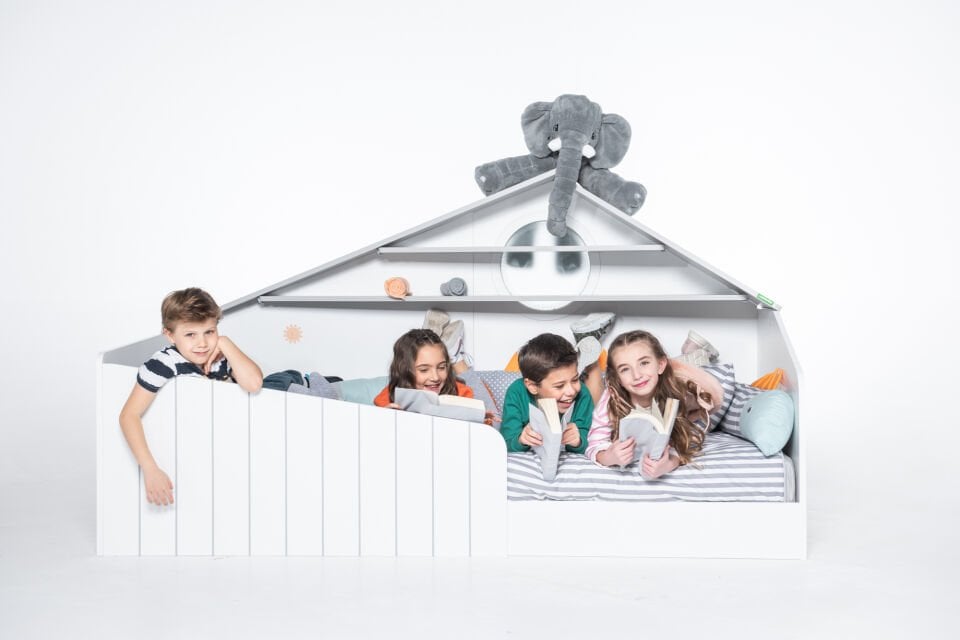 Bird House Montessori Bed 100x200cm