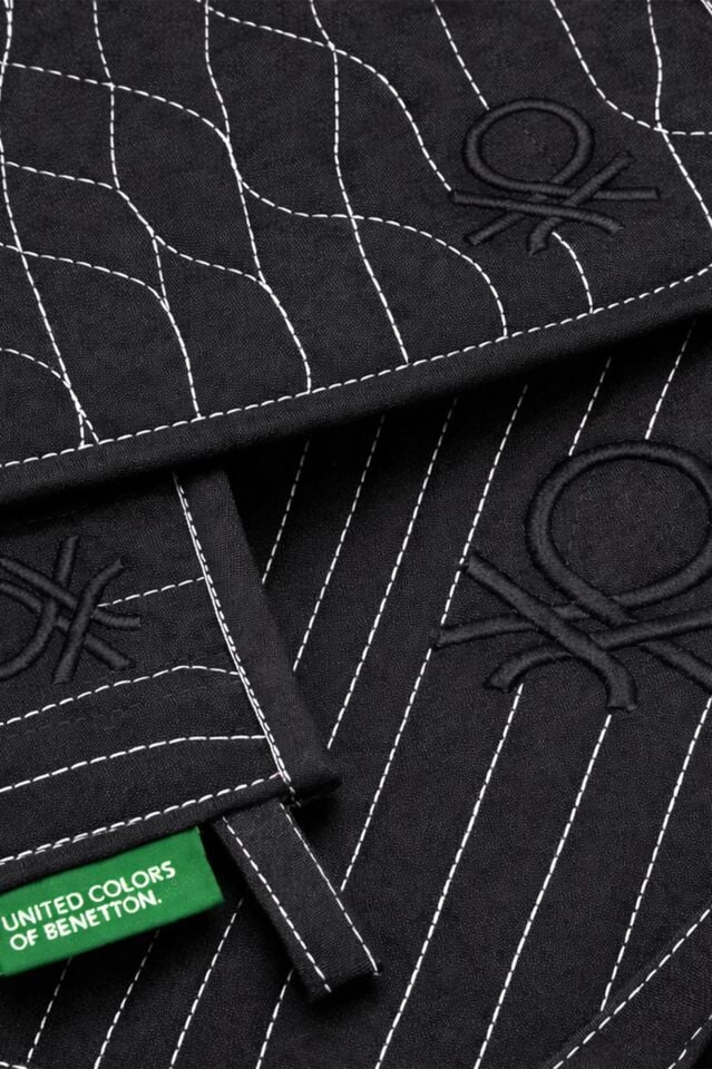 Benetton Eldiven & Tutaç Siyah