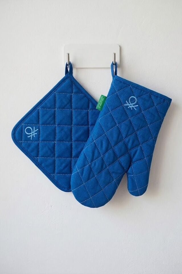 Benetton Gloves & Grips Blue