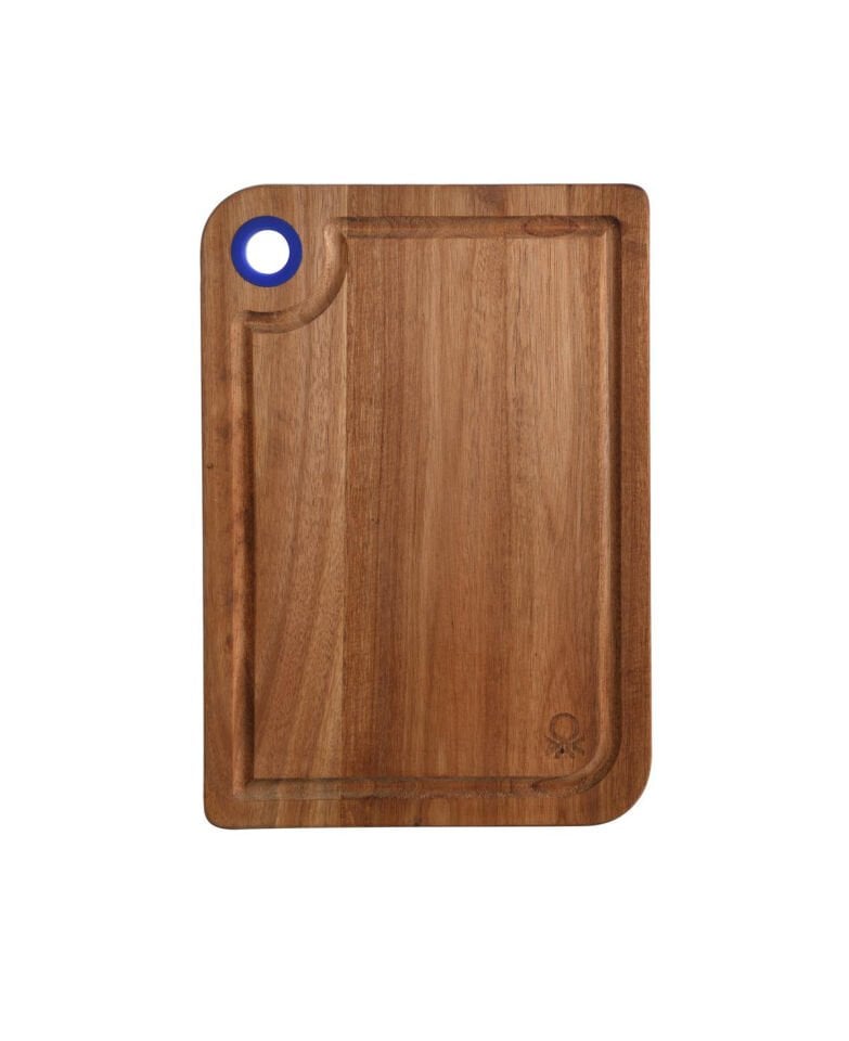 Ahşap Kesme Tahtası 22x33cm Mavi