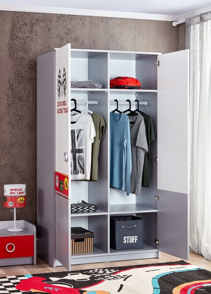 Turbo Cap 2 Doors Wardrobe
