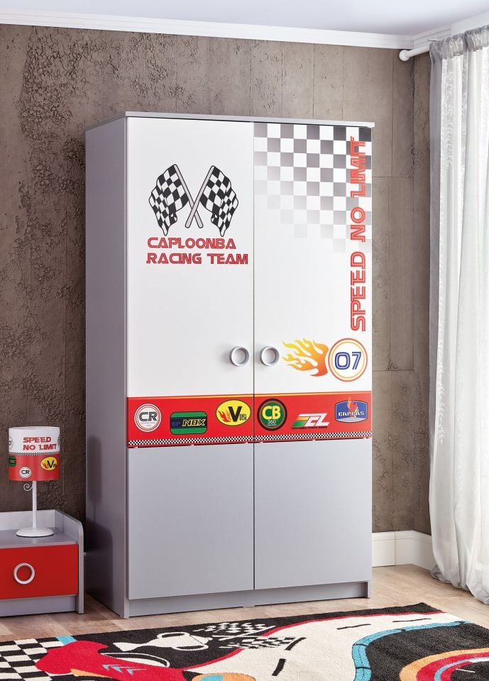 Turbo Cap 2 Doors Wardrobe