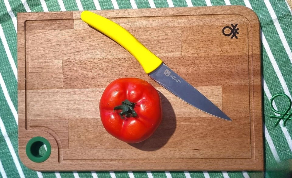 Ahşap Kesme Tahtası 22x33cm Yeşil