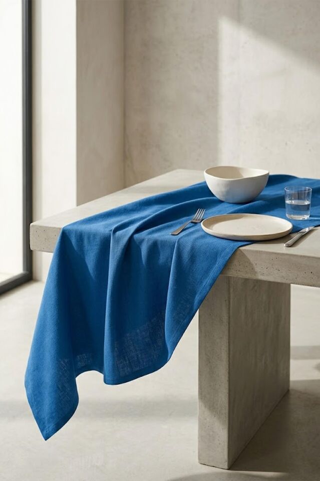 Runner 40x140cm Blue
