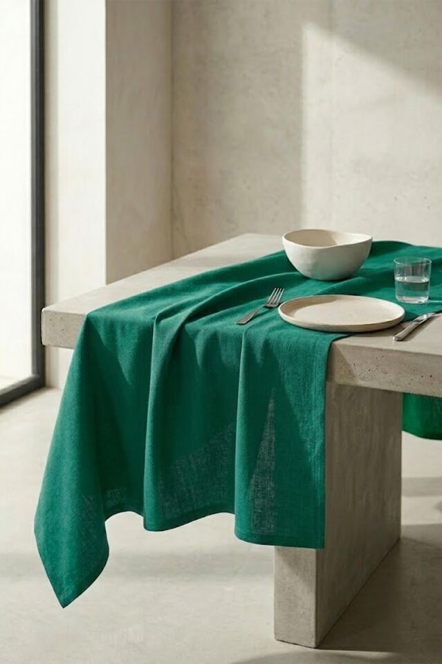 Runner 40x140cm Yeşil