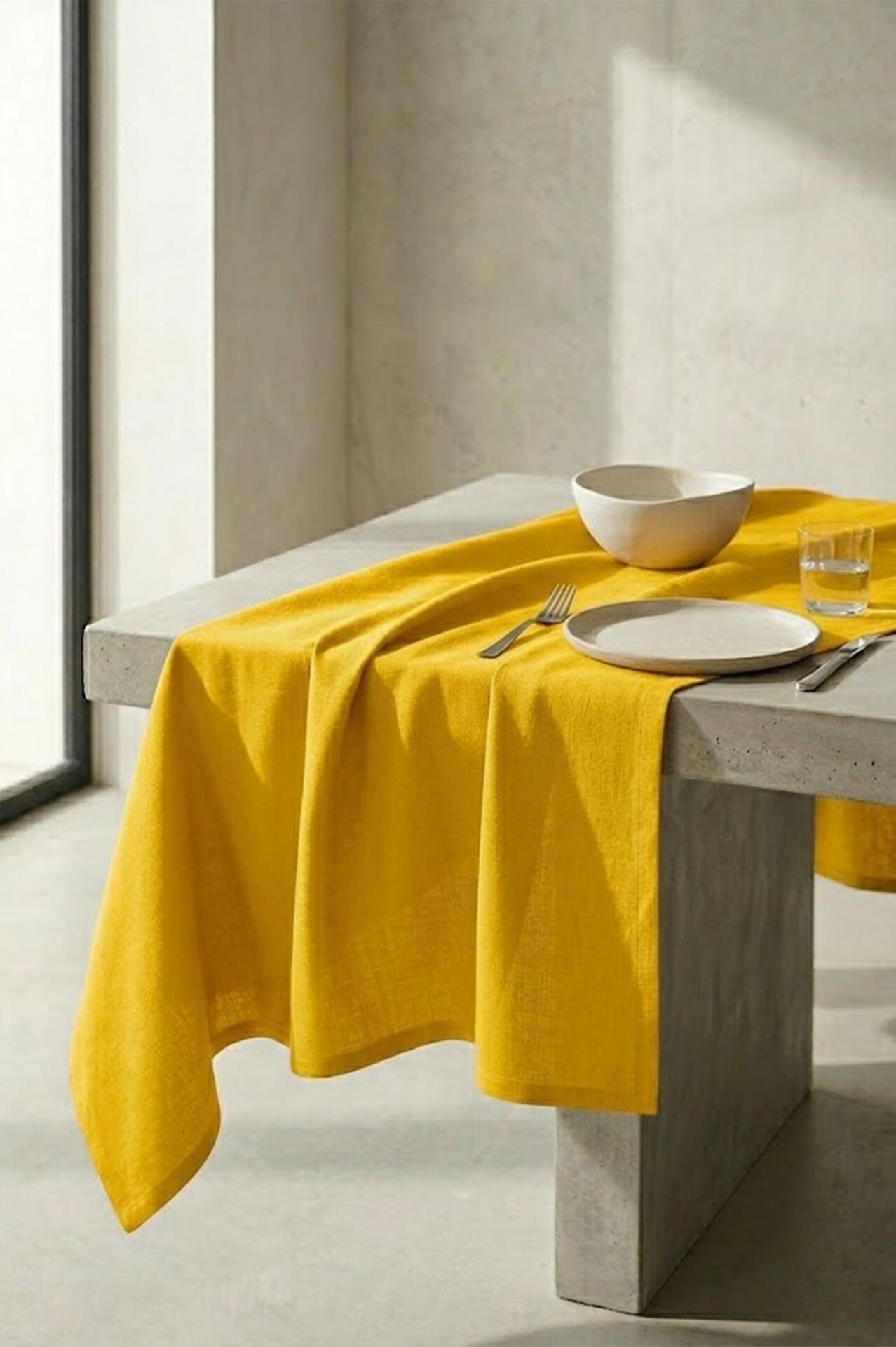 Runner 40x140cm Sarı