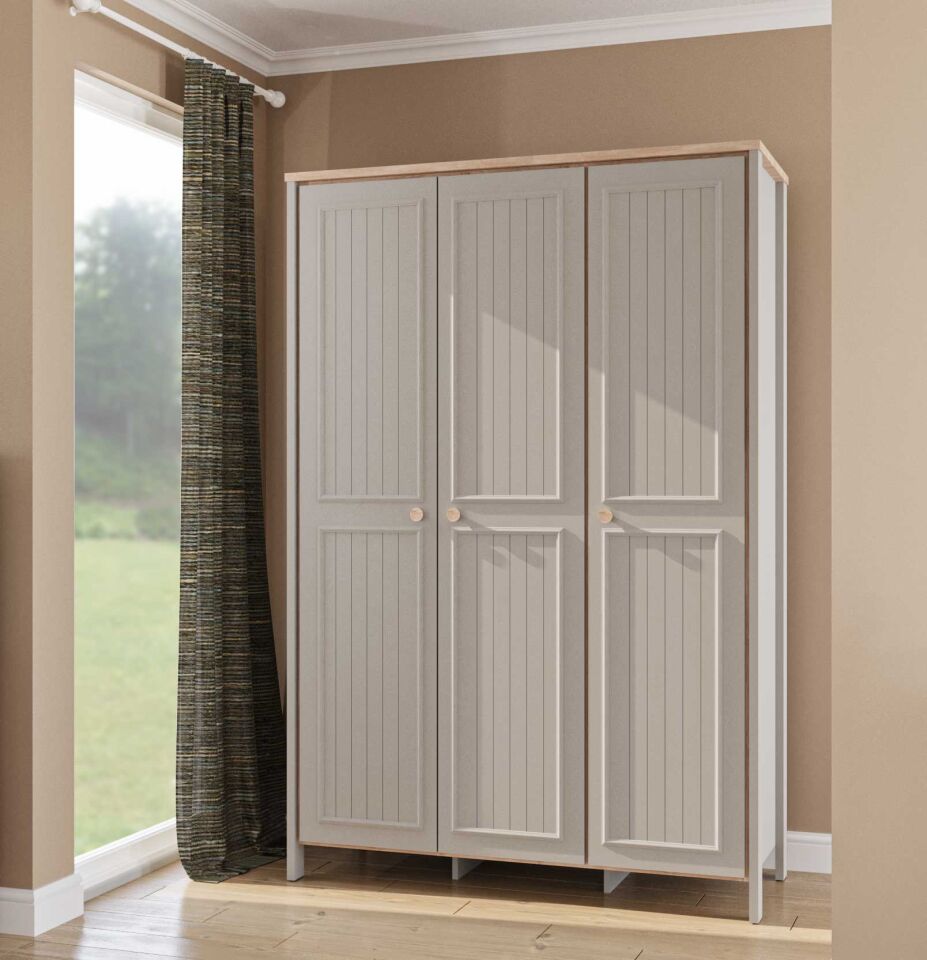 Novi 3-Door Wardrobe