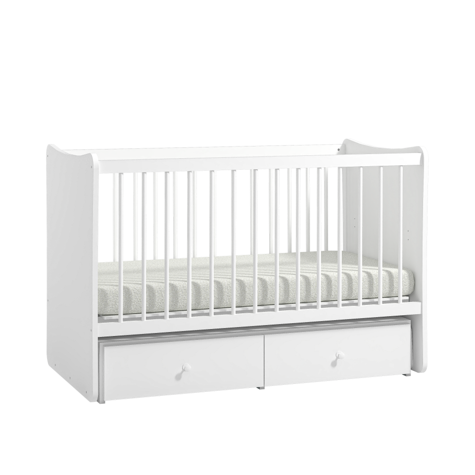 Side Kademeli Sallanır Beşik 60x120