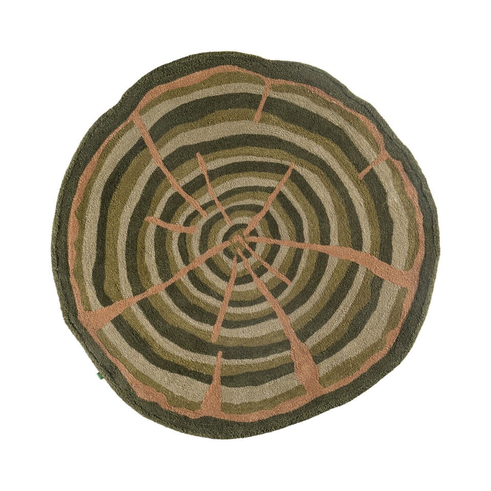 My House Tufting Moss Rug 150x150cm