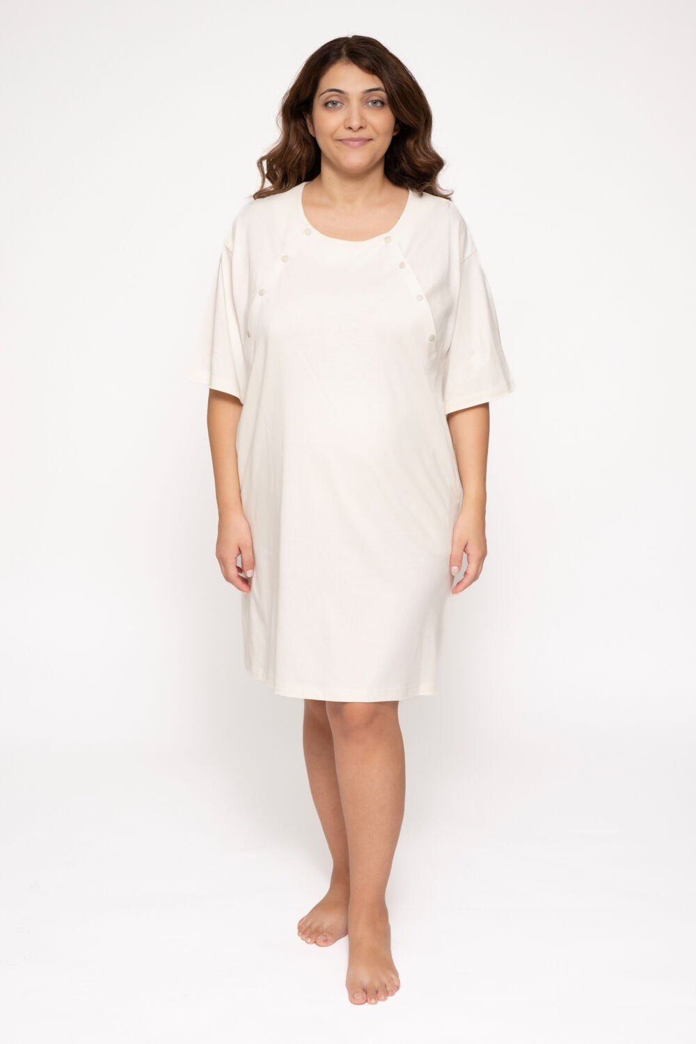 Maslolab Emzirme Geceliği Bej