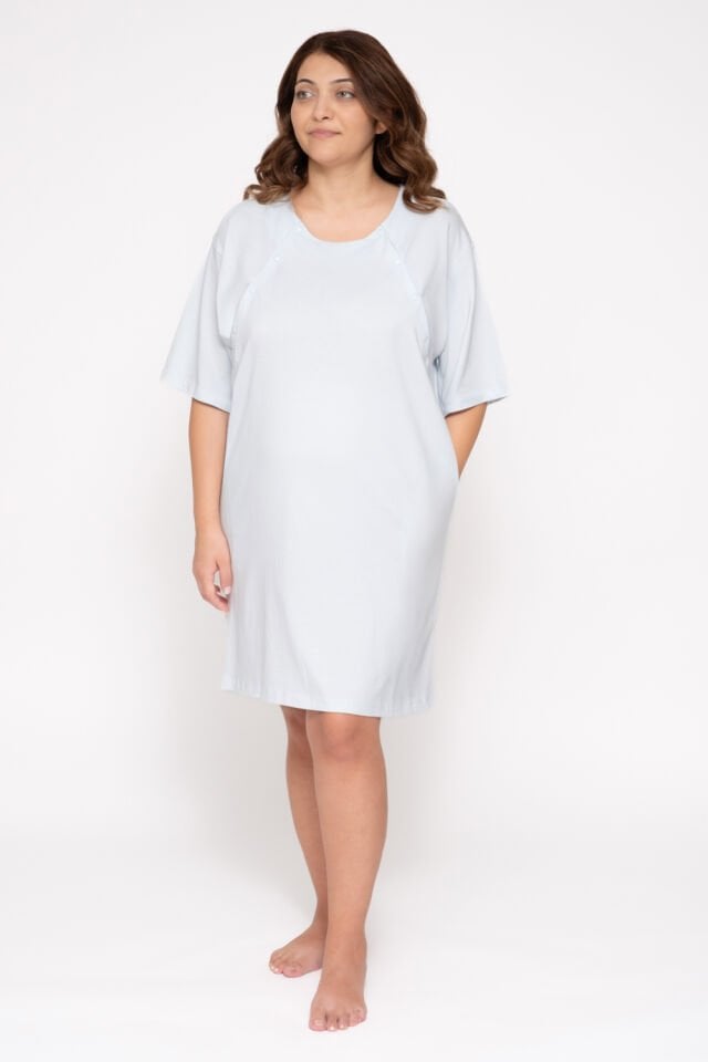 Maslolab Emzirme Geceliği Mavi