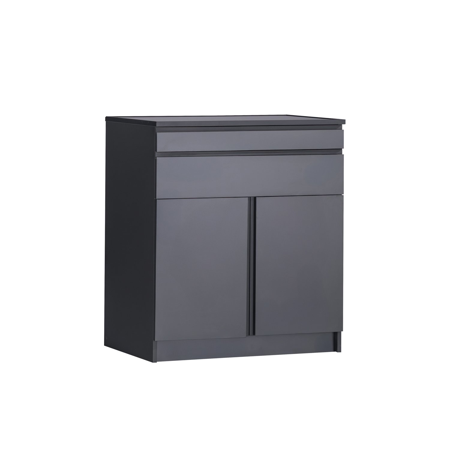 York Antrasit Kapaklı Şifonyer