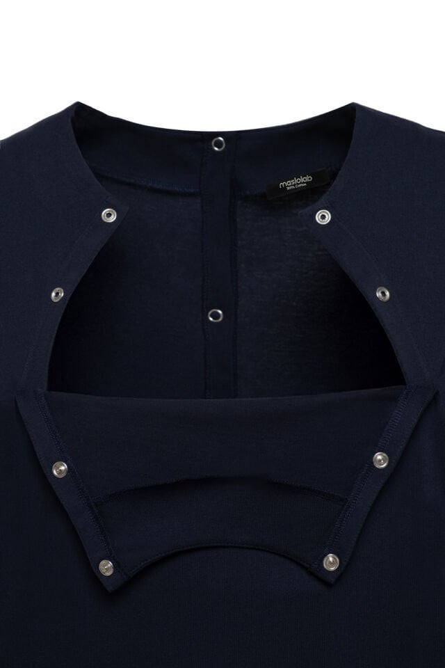 Maslolab Emzirme Geceliği Lacivert