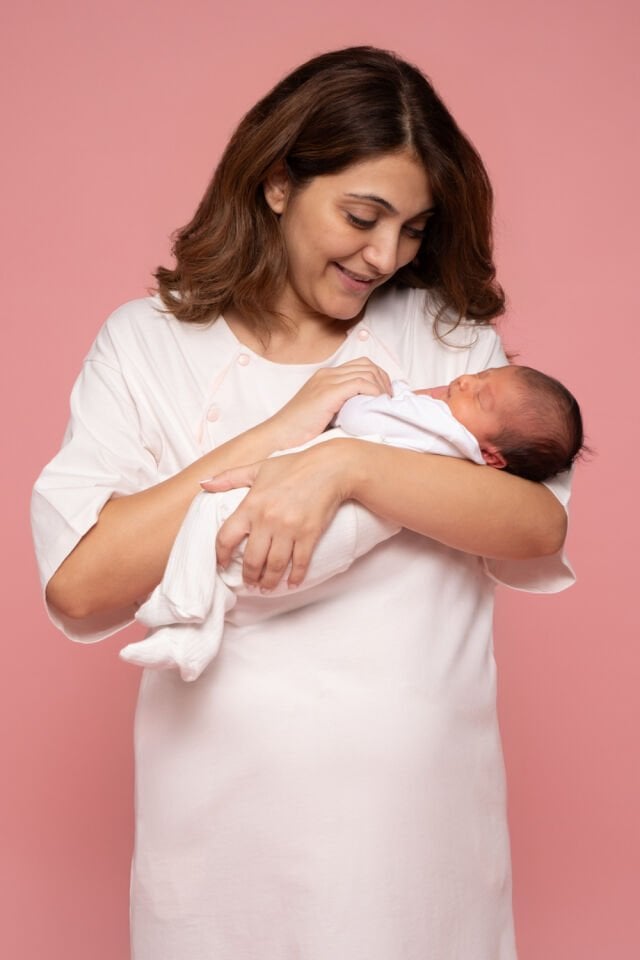 Maslolab Emzirme Geceliği Pembe