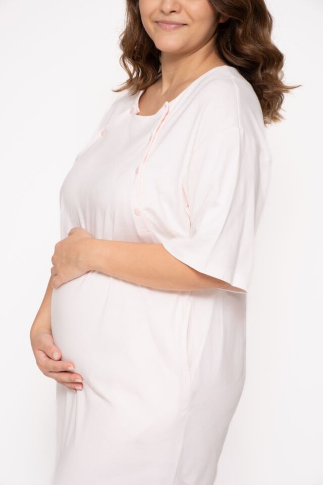 Maslolab Emzirme Geceliği Pembe