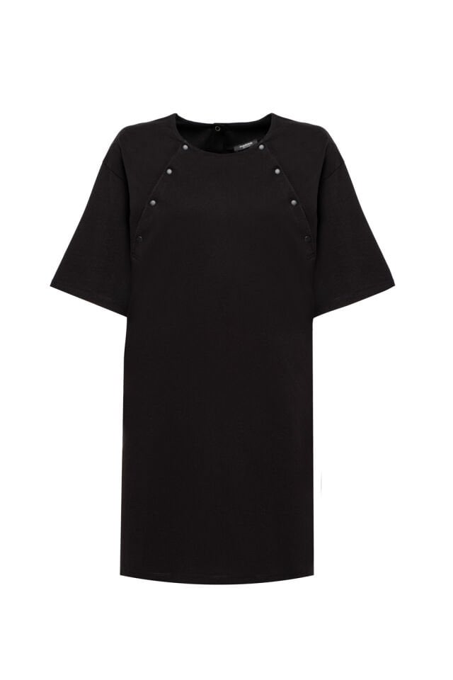 Maslolab Emzirme Geceliği Siyah