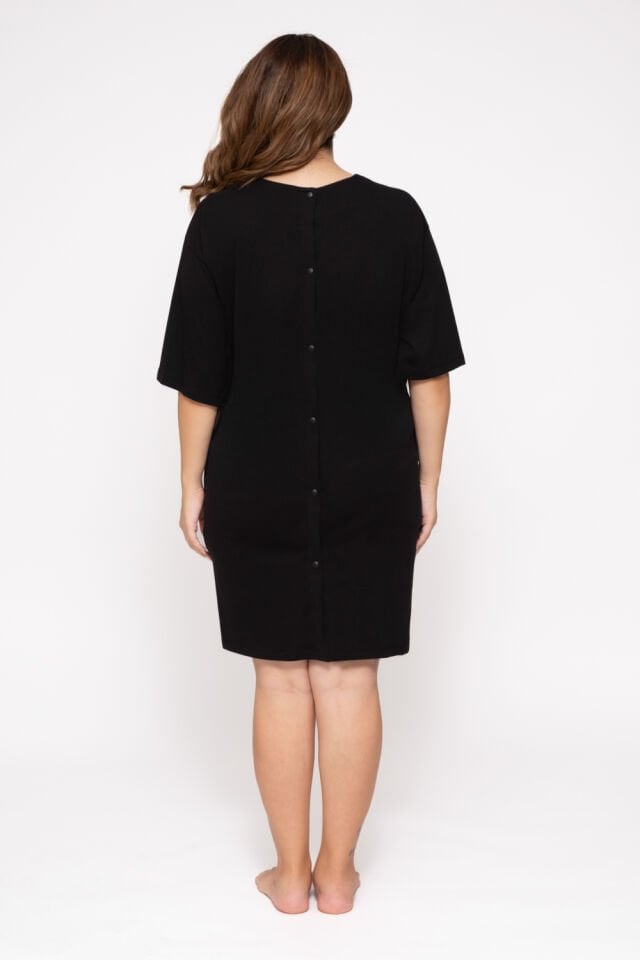 Maslolab Emzirme Geceliği Siyah