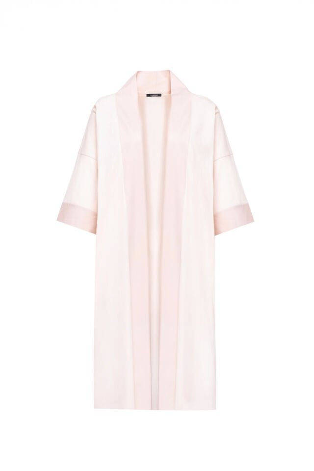 Maslolab Wochenbett-Morgenmantel Rosa