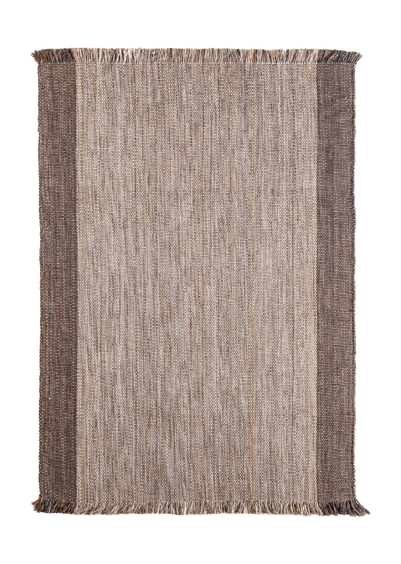 Marakes Kahverengi Saçaklı Halı 120x180cm