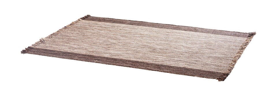 Marakes Kahverengi Saçaklı Halı 120x180cm