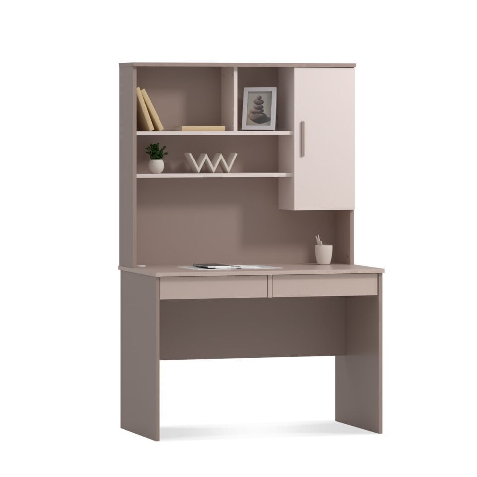Riga Desk with Bookcase