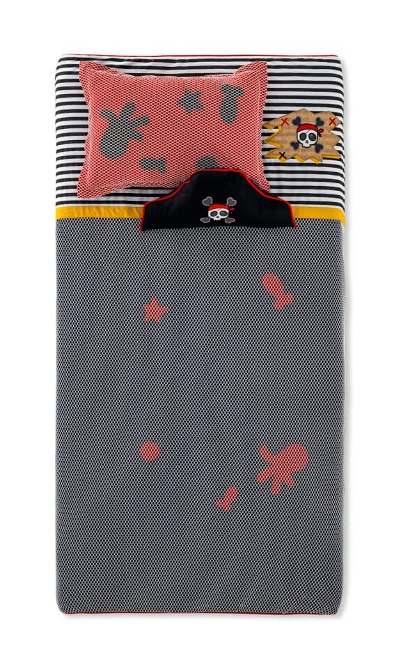 Korsan Jack Yatak Örtüsü 100x200