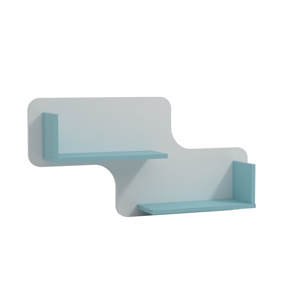 Wall Shelf Turquoise