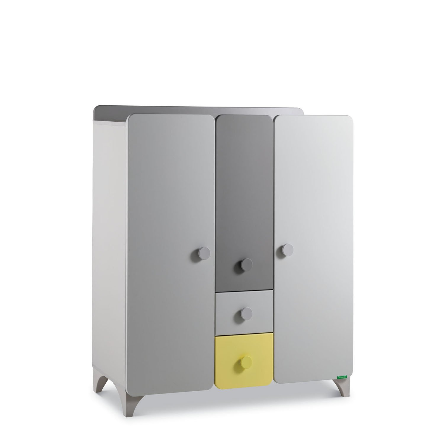 Minia 3 Doors Montessori Wardrobe