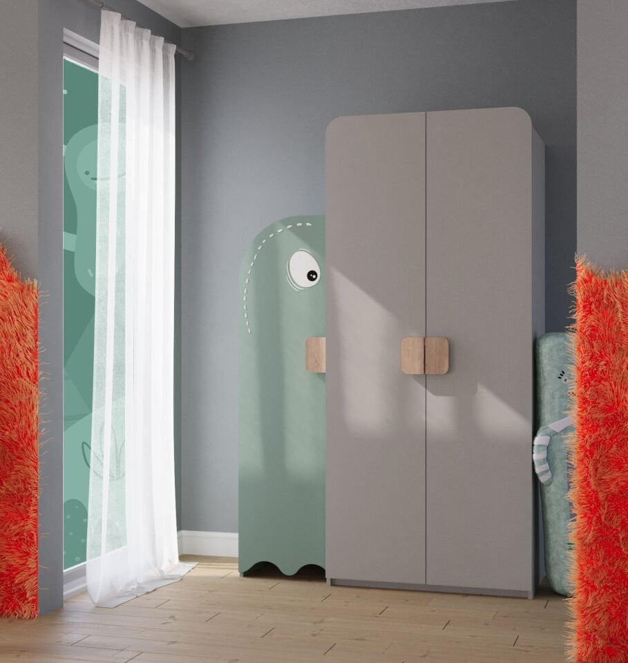 Look 3-Door Wardrobe