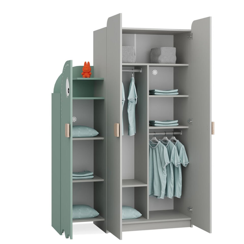 Look 3-Door Wardrobe