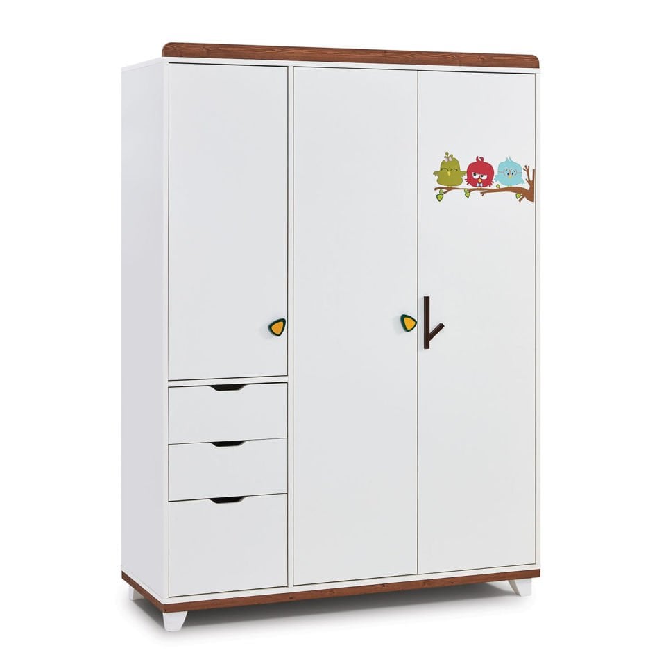 Kakule 3 Kapaklı Dolap