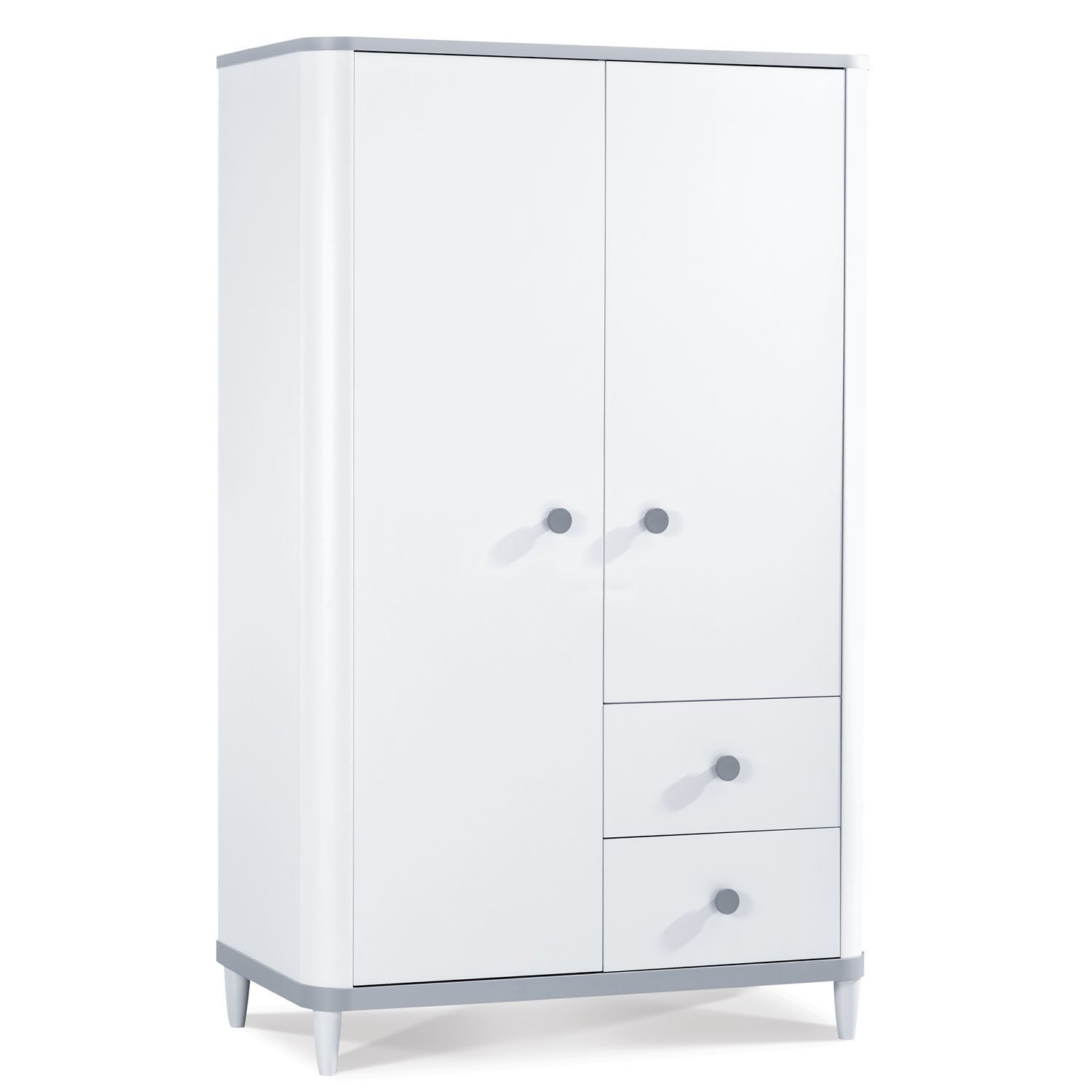 Aden Wardrobe with 2 Drawers