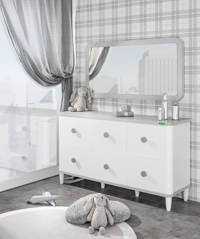 Aden Dresser with 6 Drawers
