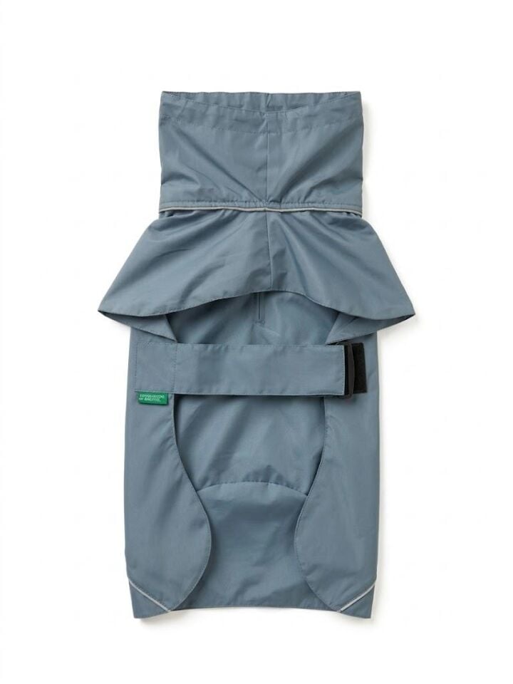 Pet Raincoat Dark Grey