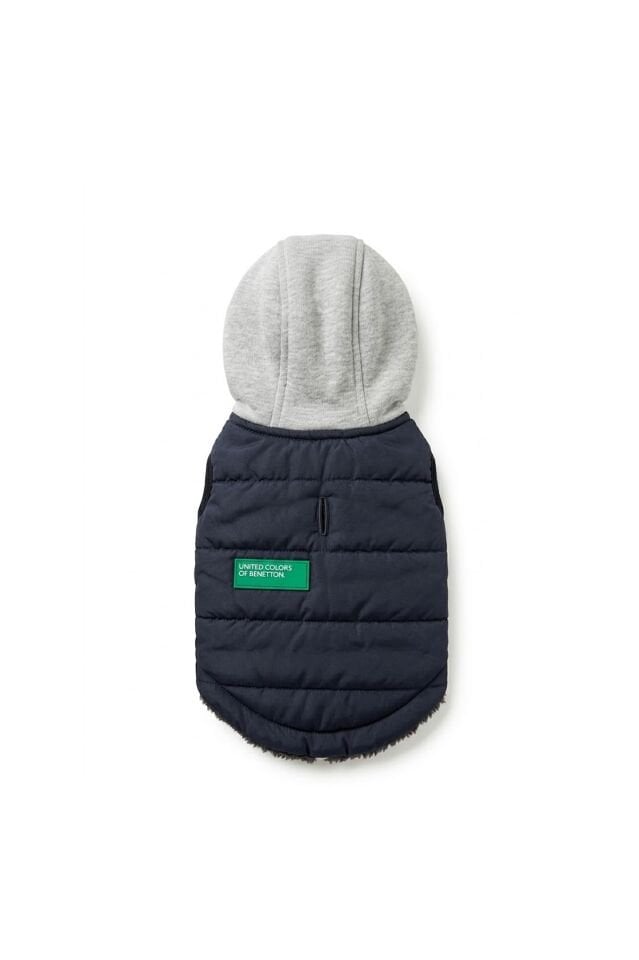 PET Yelek Yağmurluk Siyah