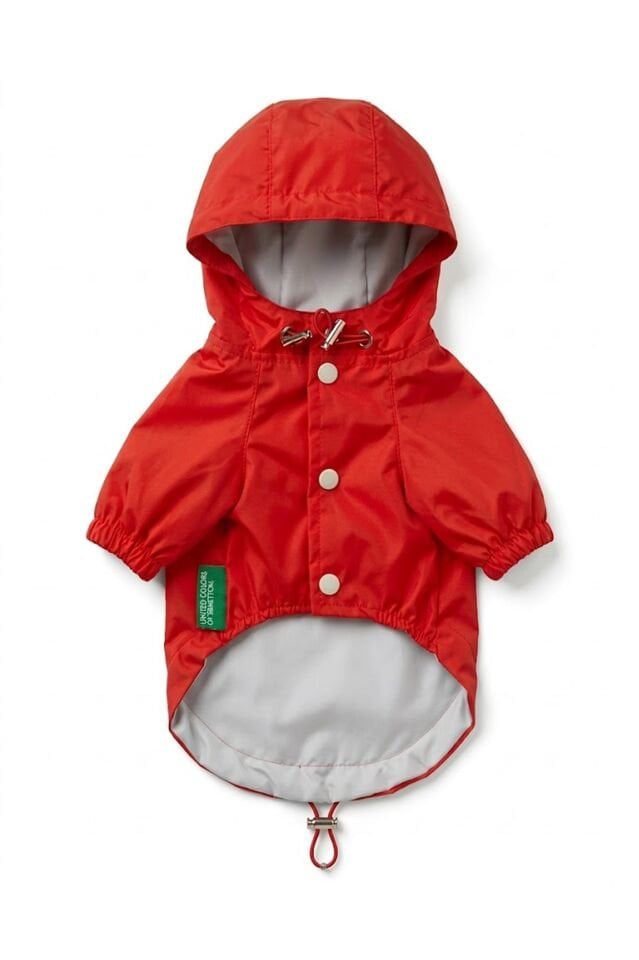PET Yağmurluk Kırmızı