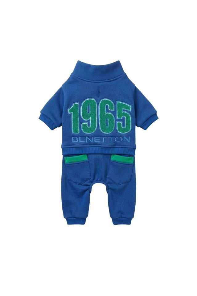 PET Romper Lacivert