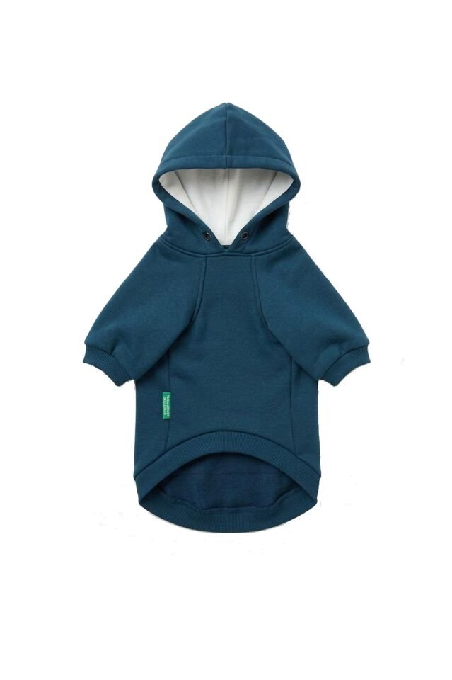 PET Kapişonlu Sweatshirt Lacivert