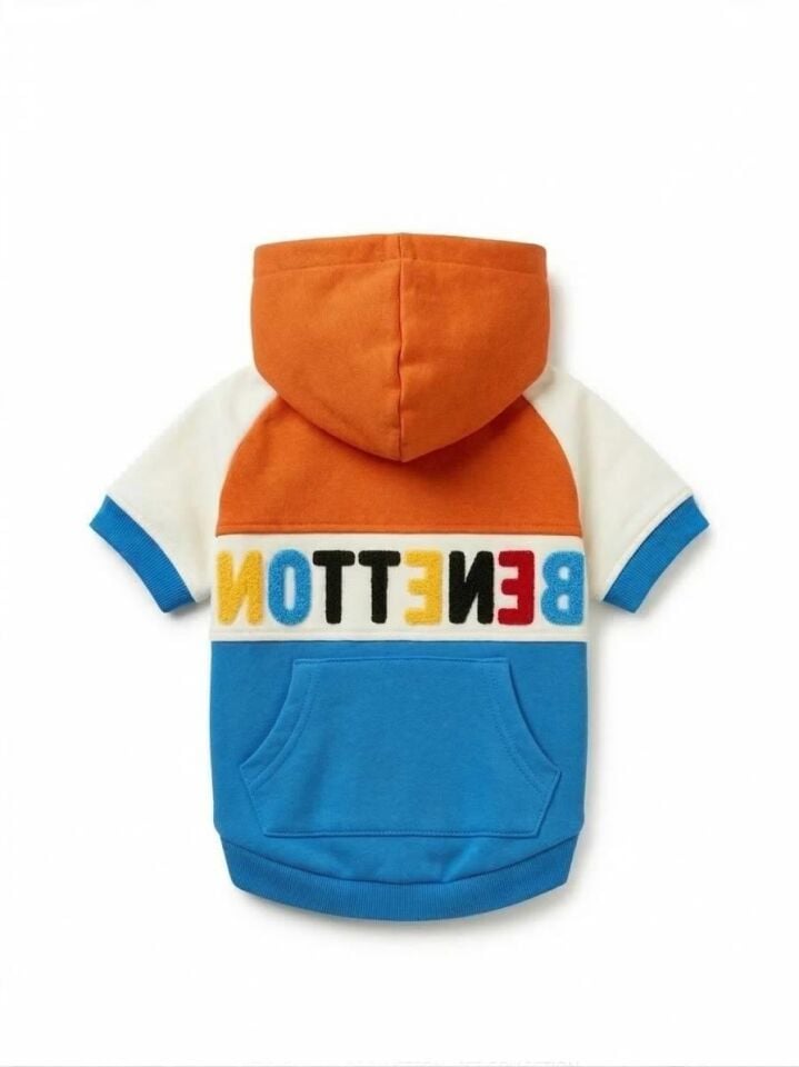 PET Kapişonlu Sweatshirt Lacivert