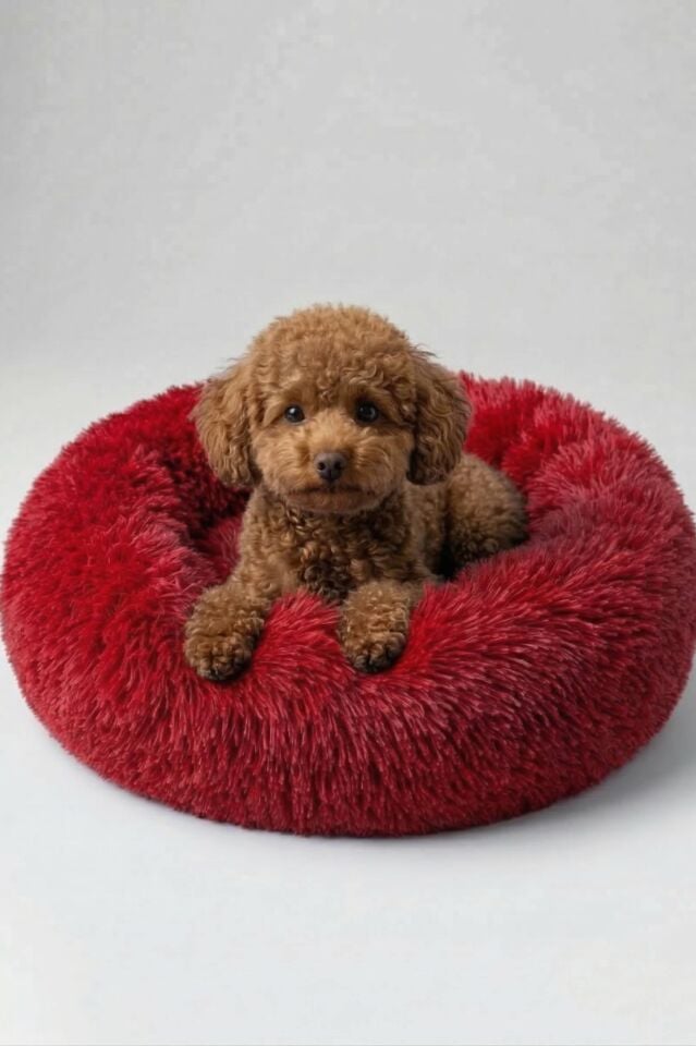 Donut PetBed Kırmızı